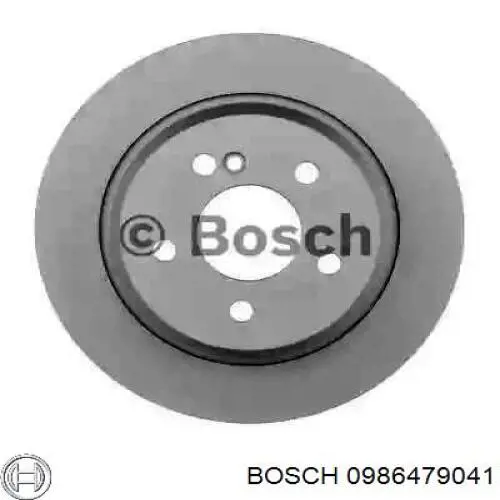 0 986 479 041 Bosch диск тормозной задний