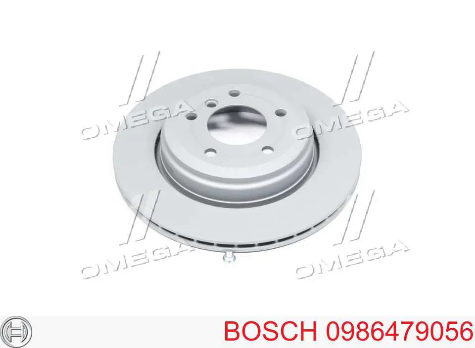 0 986 479 056 Bosch диск тормозной задний