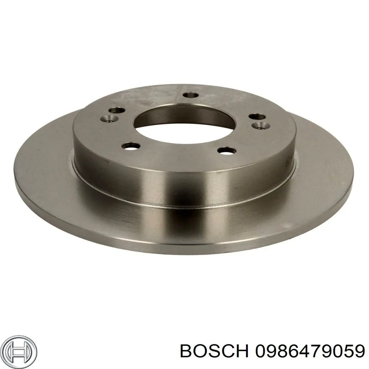 Disco de freno trasero 0986479059 Bosch