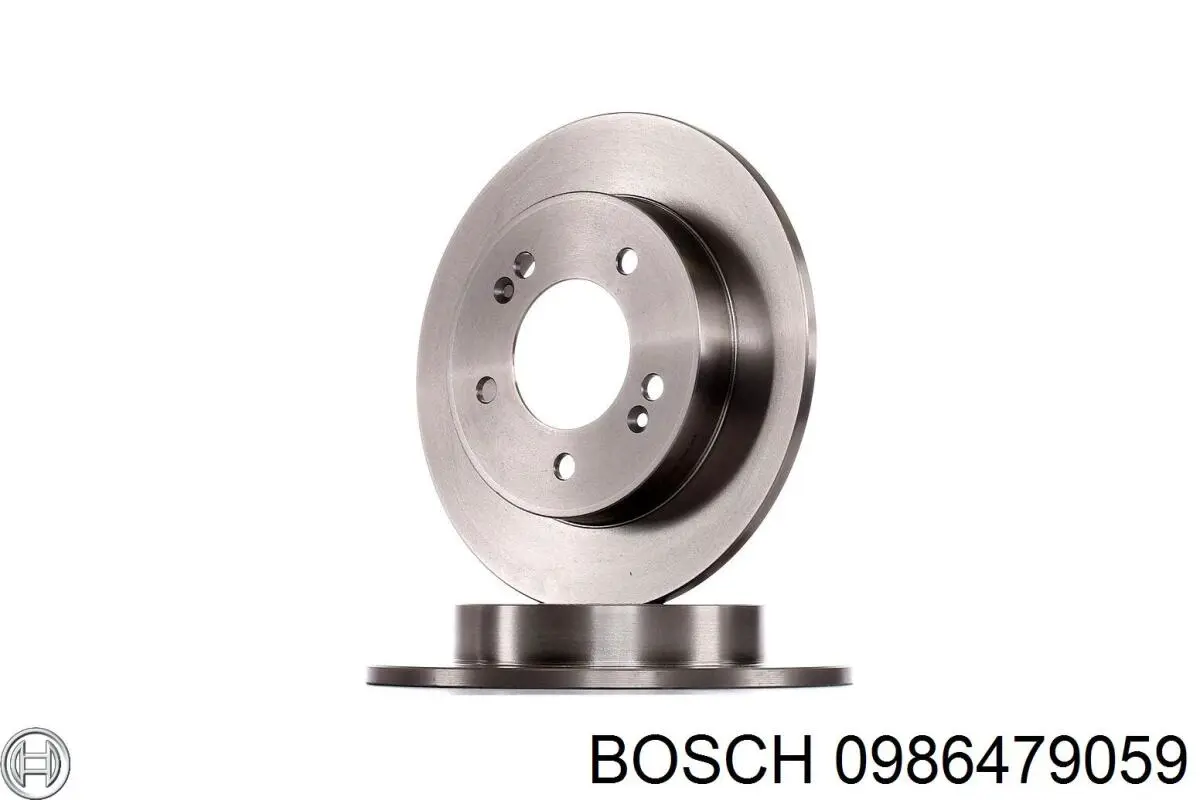 Тормозные диски 0986479059 Bosch