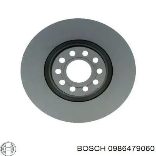 0986479060 Bosch диск тормозной передний