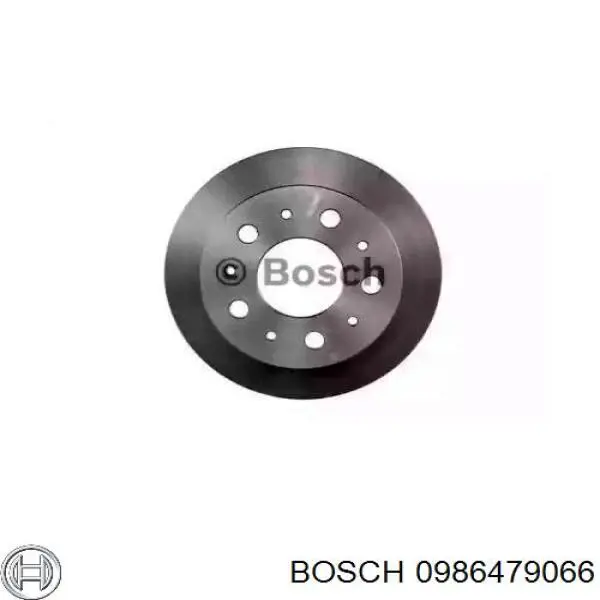 Диск гальмівний задній 0986479066 Bosch