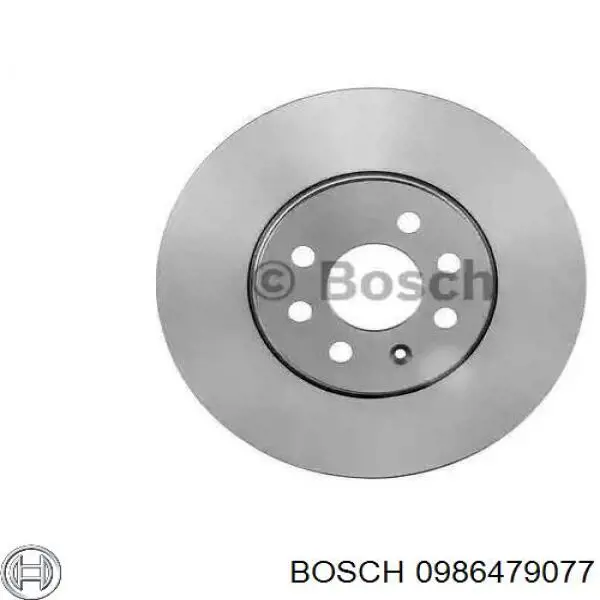 0 986 479 077 Bosch диск тормозной передний