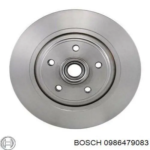 Задний тормозной диск Bosch 0986479083 цена, от 88.45 USD