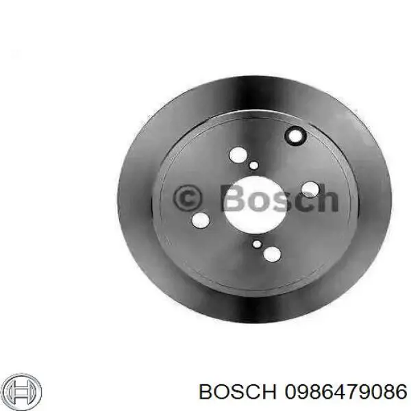 0 986 479 086 Bosch диск тормозной задний
