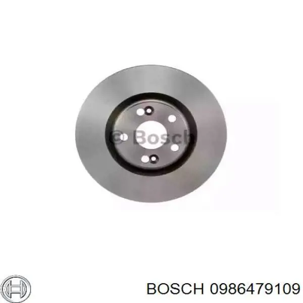 Передние тормозные диски 0986479109 Bosch