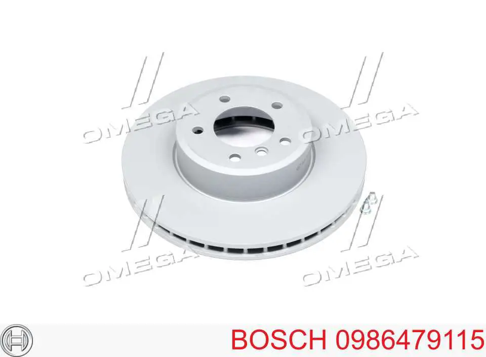 Передние тормозные диски 0986479115 Bosch