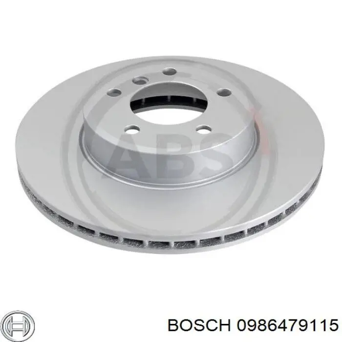 Тормоз дисковый передний Bosch 0986479115 цена, от 68.12 USD