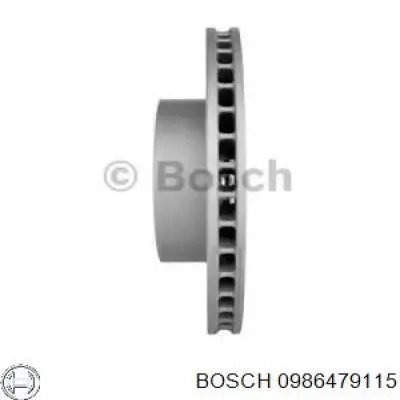 Передние тормозные диски 0986479115 Bosch