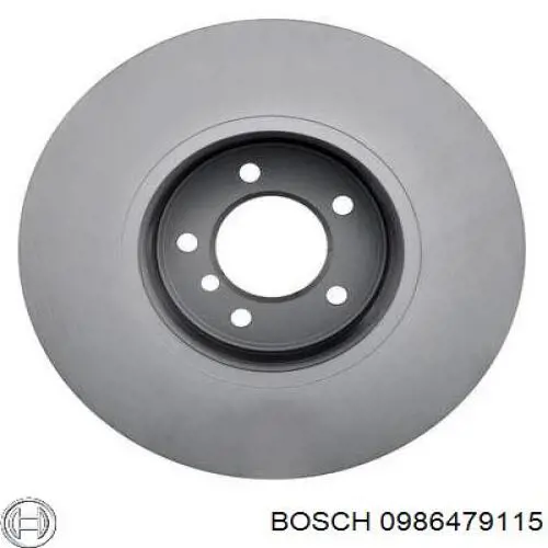 Передний тормозной диск Bosch 0986479115