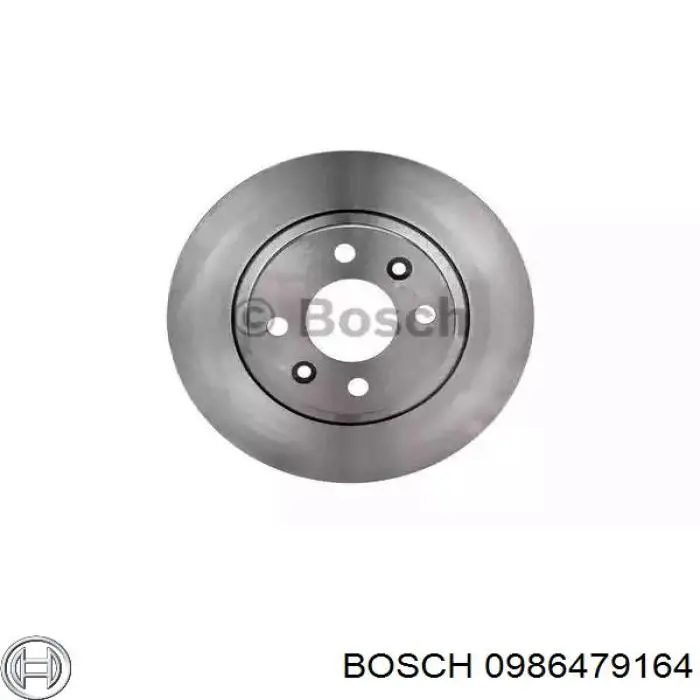 0986479164 Bosch диск тормозной передний