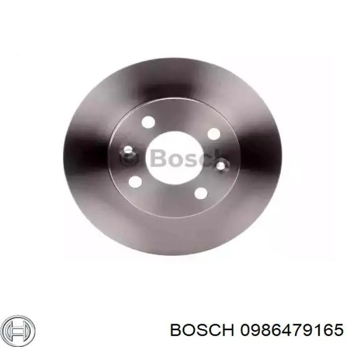 0986479165 Bosch диск тормозной передний