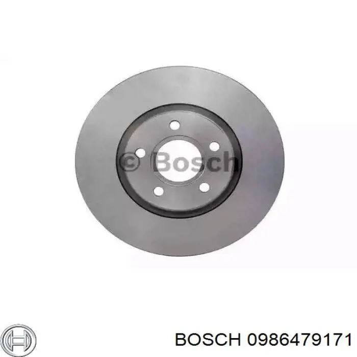 0986479171 Bosch диск тормозной передний