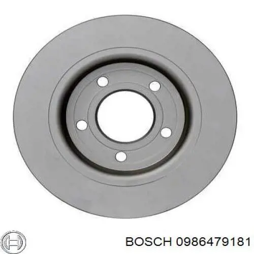 0986479181 Bosch Дисковый тормоз
