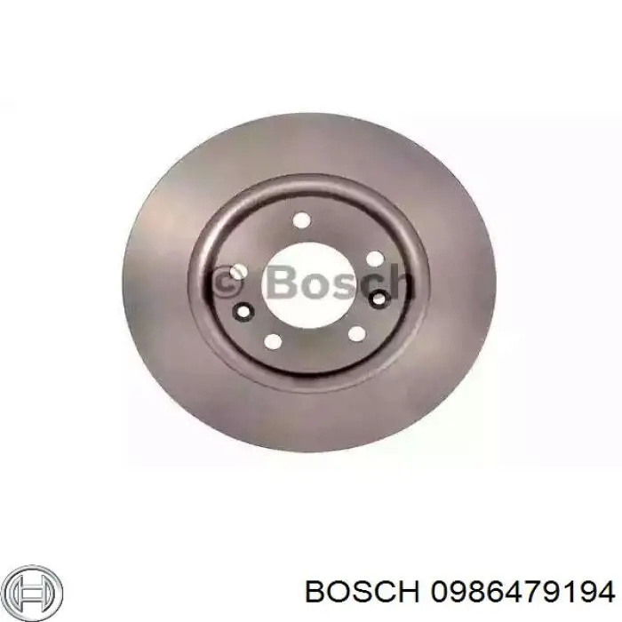 Тормозные диски 0986479194 Bosch