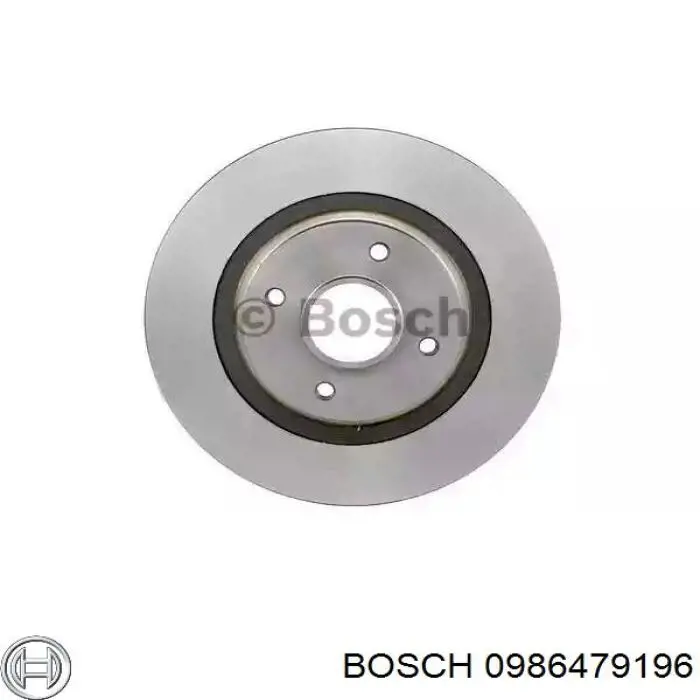 Тормозные диски 0986479196 Bosch