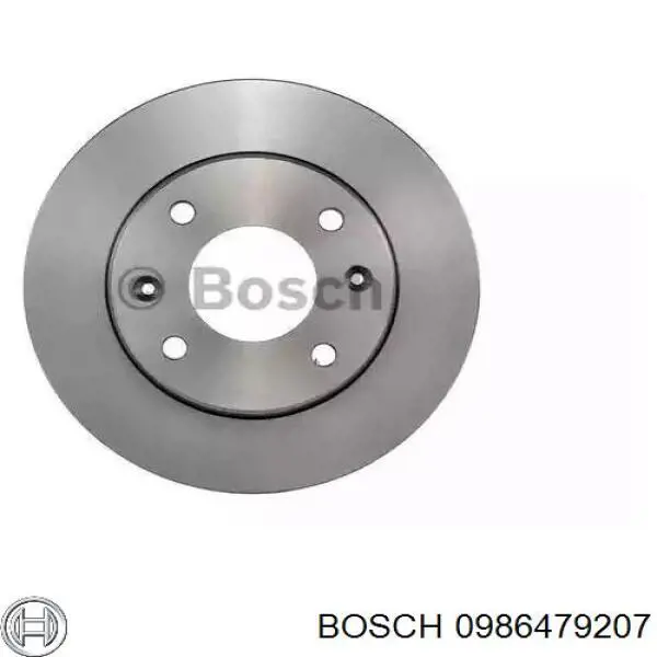 0 986 479 207 Bosch тормозные диски