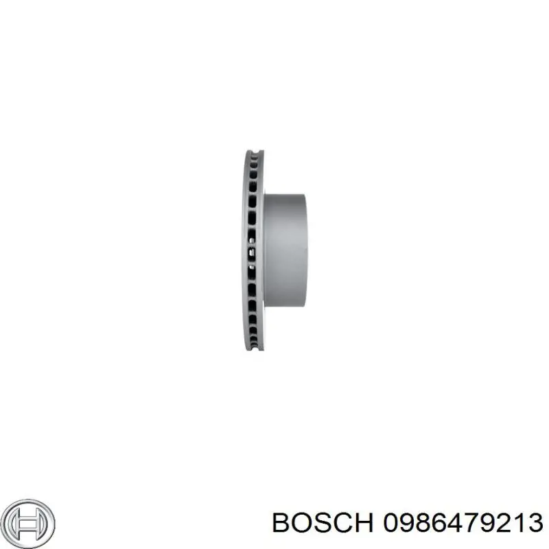 Передние тормозные диски 0986479213 Bosch