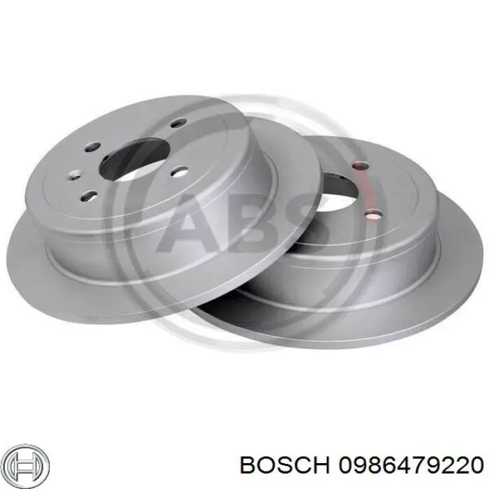 0986479220 Bosch Дисковый тормоз