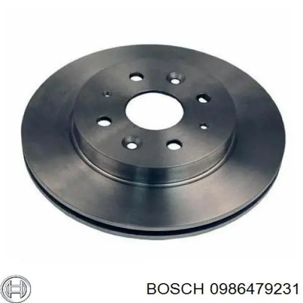 Передний тормозной диск Bosch 0986479231