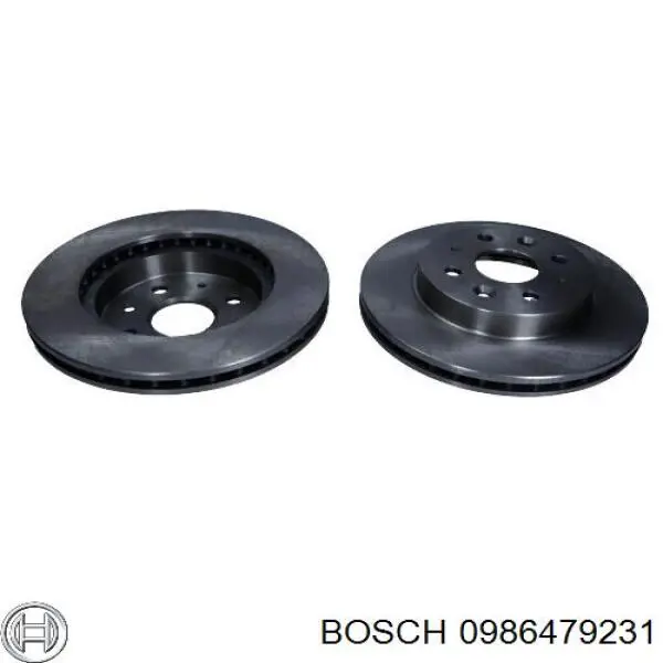 Купить 0986479231 Bosch Ротор тормозной
