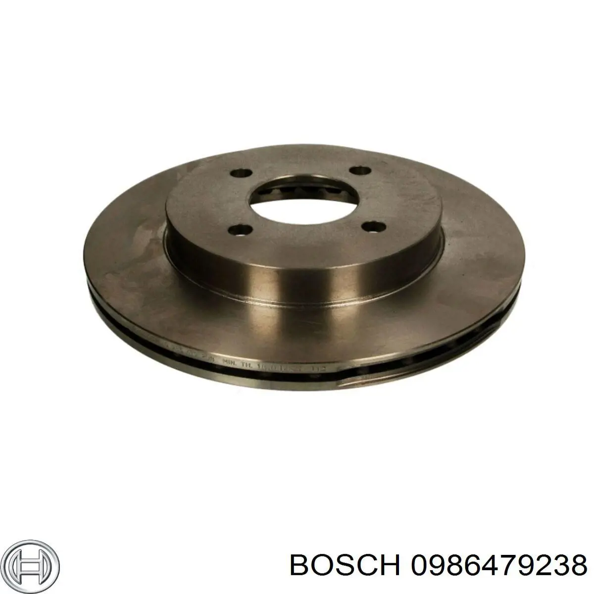 0986479238 Bosch диск тормозной передний