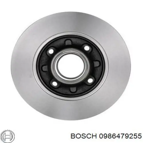 Тормозные диски 0986479255 Bosch