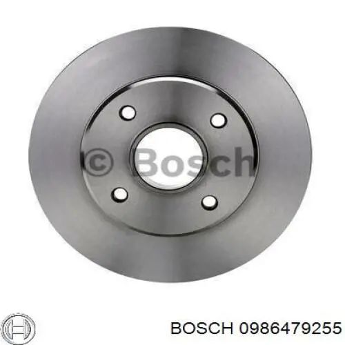 Купить 0986479255 Bosch Диск тормозной задний