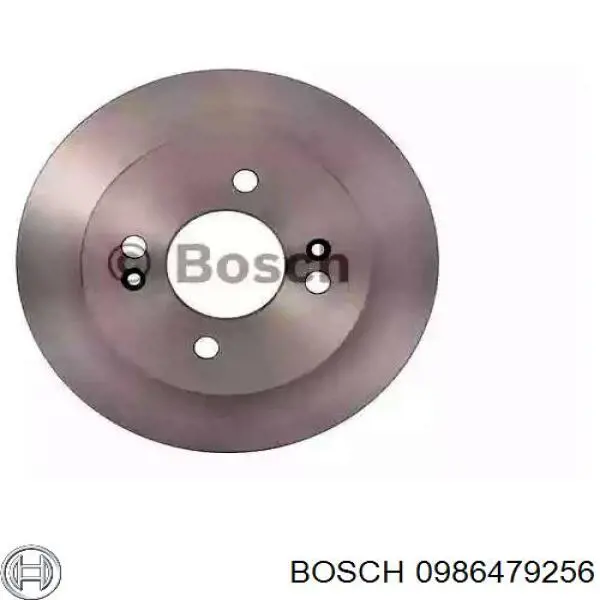 Тормозные диски 0986479256 Bosch