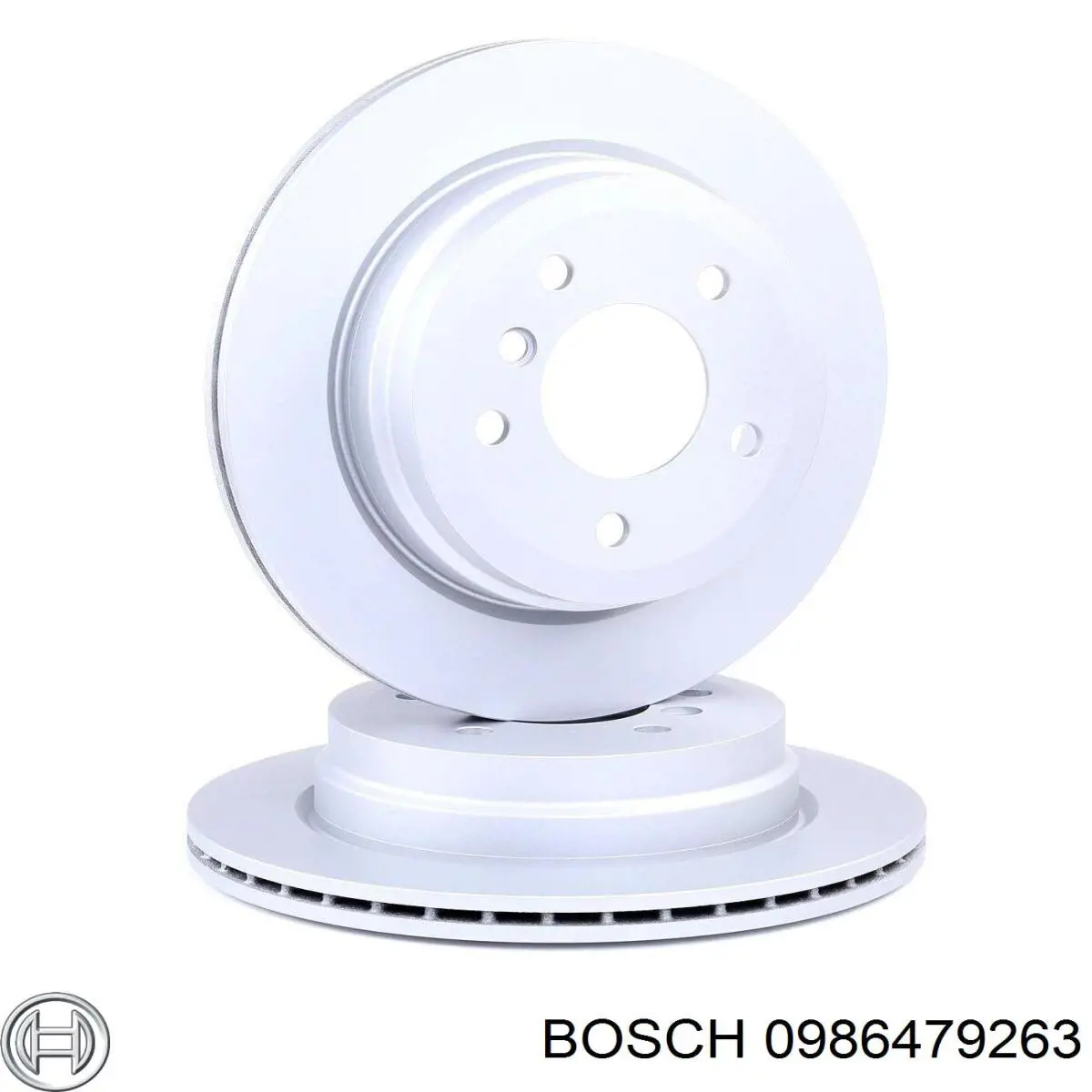 0986479263 Bosch диск тормозной задний
