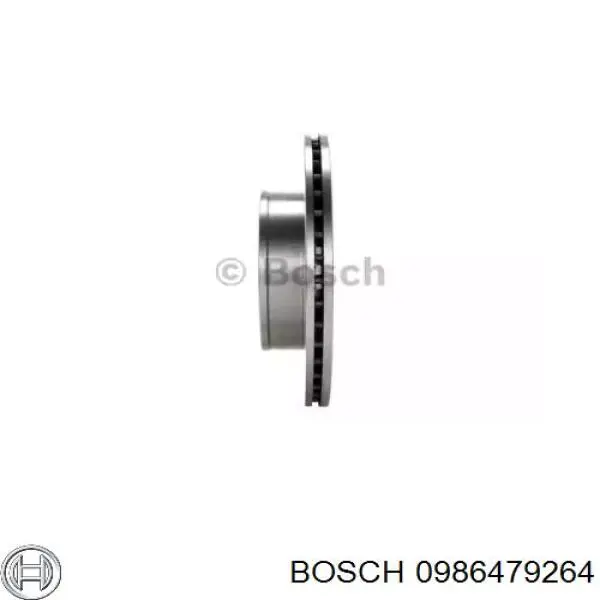 Передние тормозные диски 0986479264 Bosch