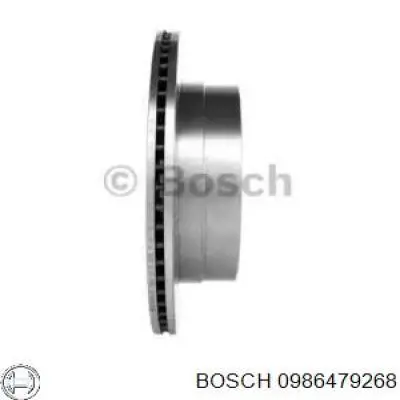 0 986 479 268 Bosch диск тормозной задний