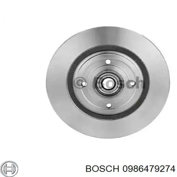 0986479274 Bosch тормозные диски