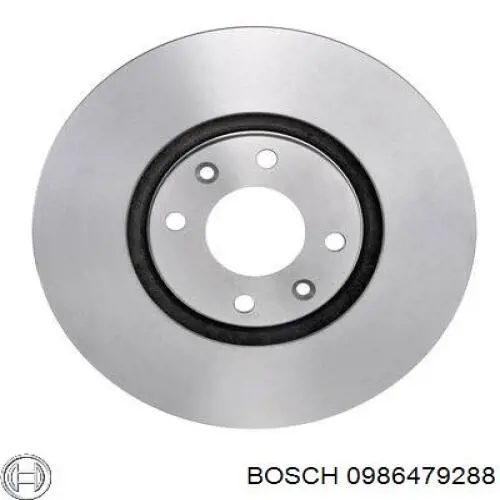 0 986 479 288 Bosch диск тормозной передний