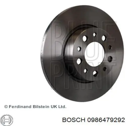 Диск гальмівний задній 0986479292 Bosch