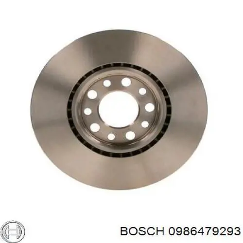 Передние тормозные диски 0986479293 Bosch