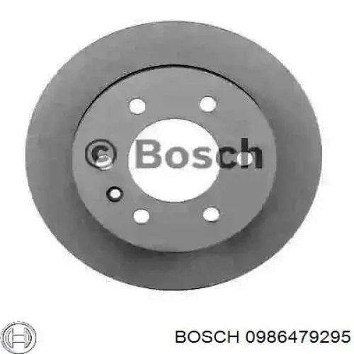 0 986 479 295 Bosch диск тормозной задний