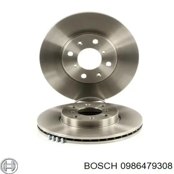 Freno de disco delantero 0986479308 Bosch