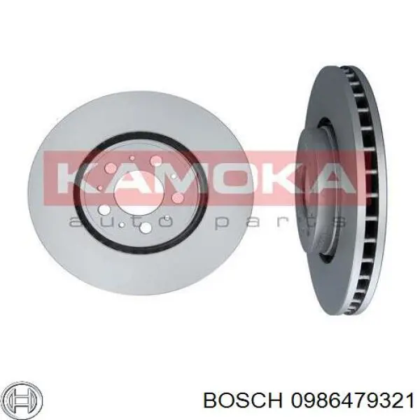 0986479321 Bosch Диск тормозной передний