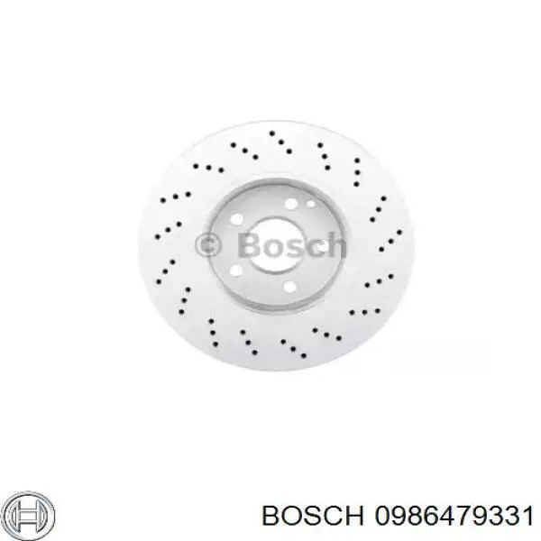 Купить 0986479331 Bosch Ротор тормозной