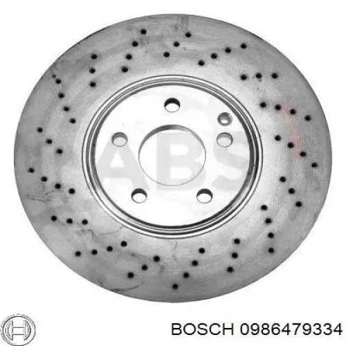 Купить 0986479334 Bosch Ротор тормозной