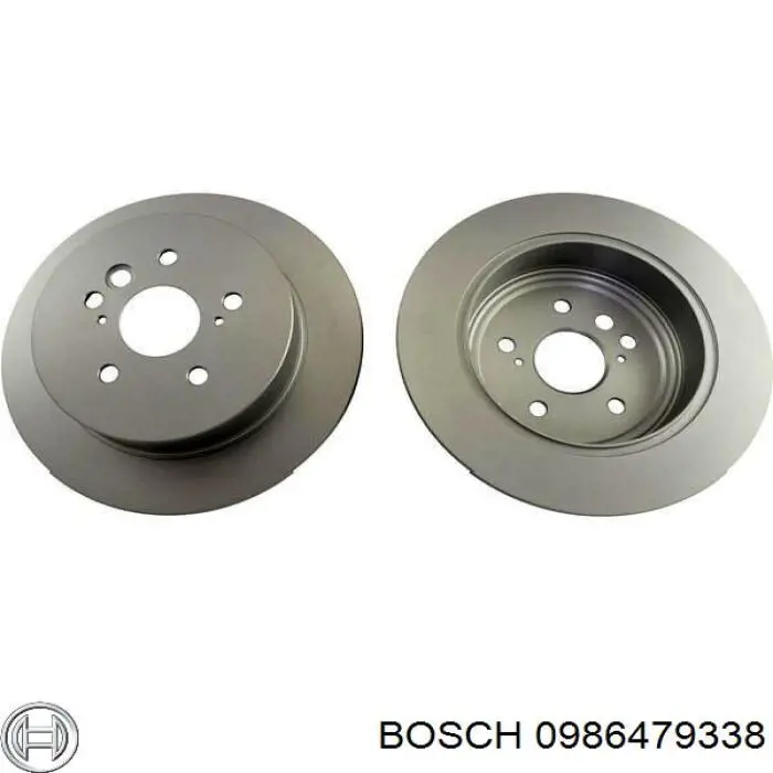 Задний тормозной диск Bosch 0986479338 цена, от 41.50 USD