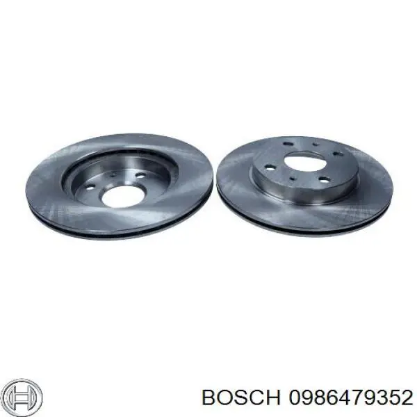 Тормоз дисковый передний Bosch 0986479352 цена, от 26.18 USD