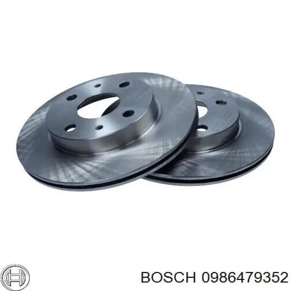 Купить 0986479352 Bosch Ротор тормозной