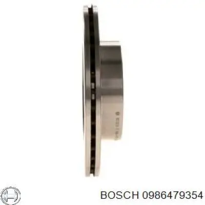 Передние тормозные диски 0986479354 Bosch