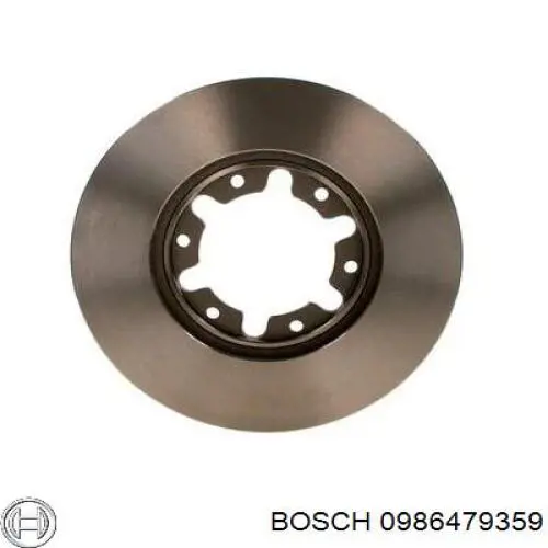 Купить 0986479359 Bosch Ротор тормозной