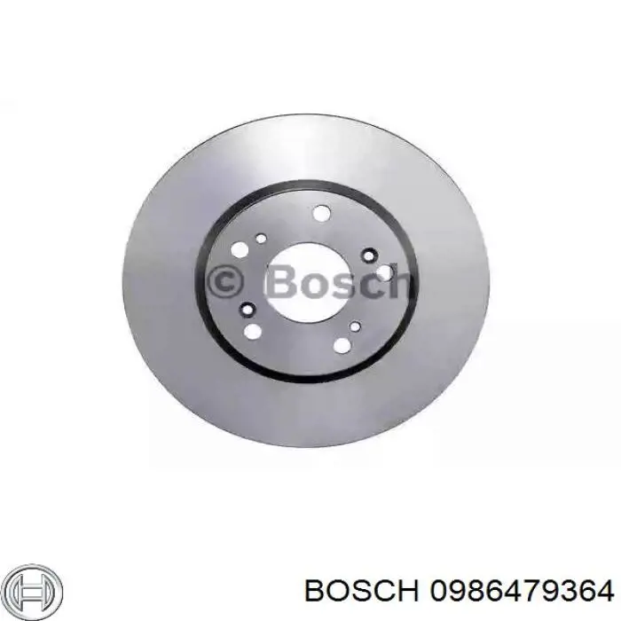 0986479364 Bosch тормозные диски