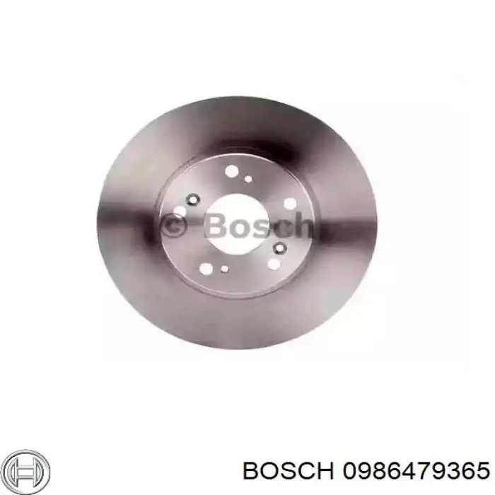 0986479365 Bosch диск тормозной передний