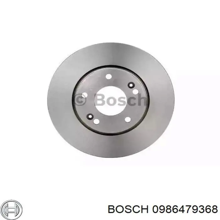 Передние тормозные диски 0986479368 Bosch