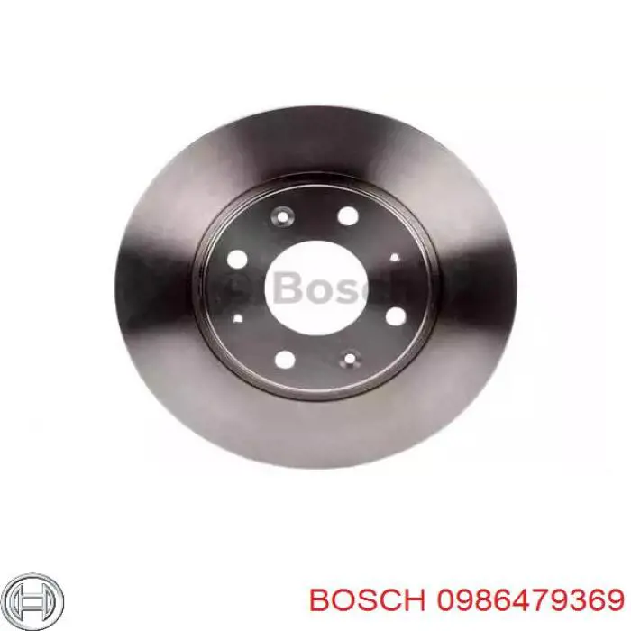 0 986 479 369 Bosch диск тормозной передний